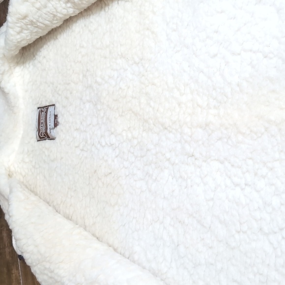 DRIZA-BONE 100% Australian Wool Collared Coat Liner Button-In Wool XXL - Picture 5 of 9